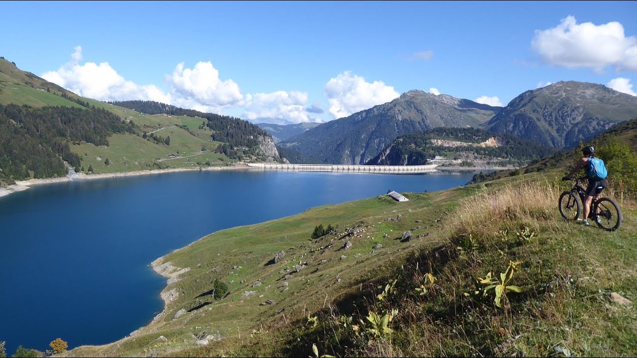VTT - Tour du lac de Roselend et lac de la Gittaz (Beaufortain) 04/09/2018