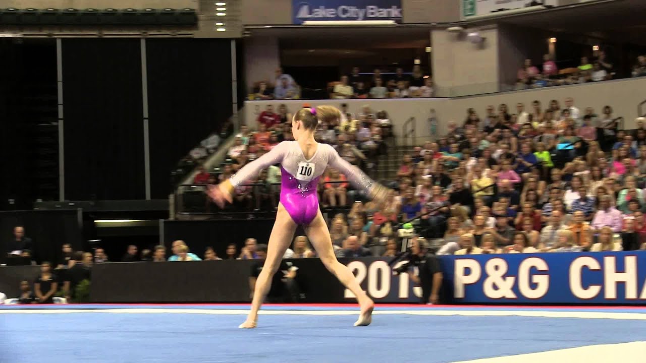 Madison Kocian – Floor Exercise – 2015 P&G Championships – Sr. Women Day 2