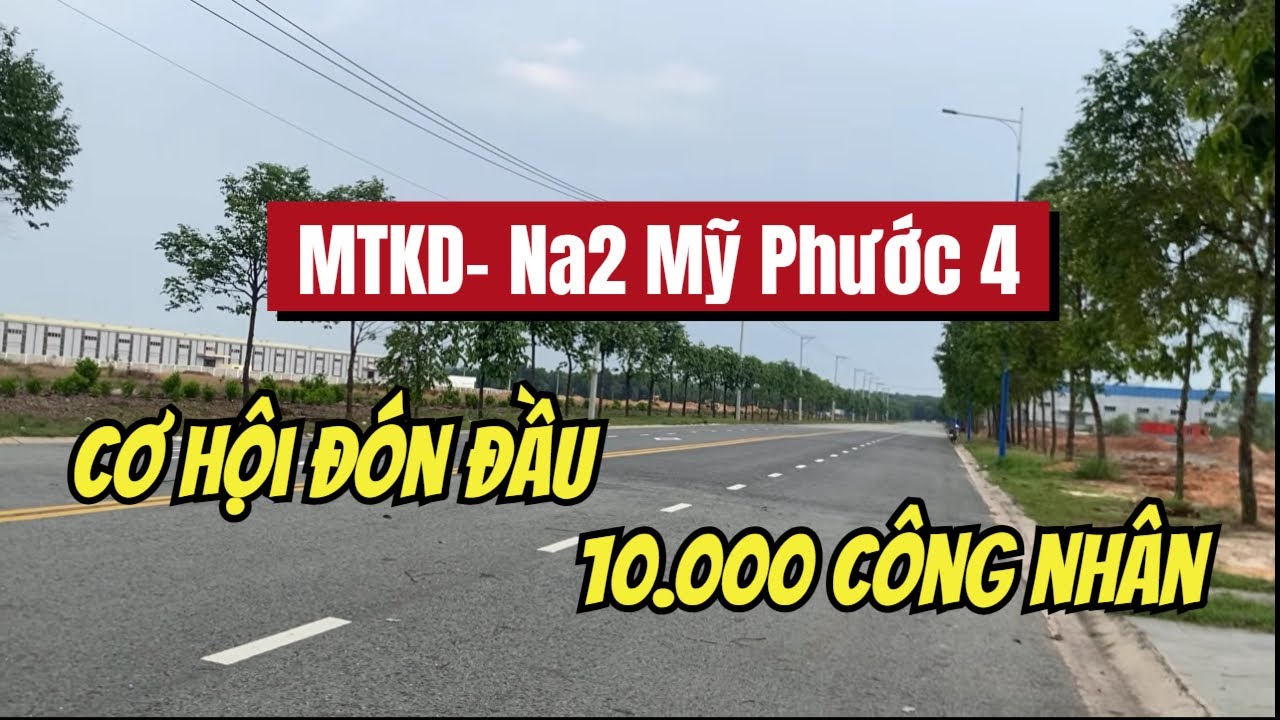 10x30 đường na2, đối diện kcn mỹ phước 4 đang xây dựng