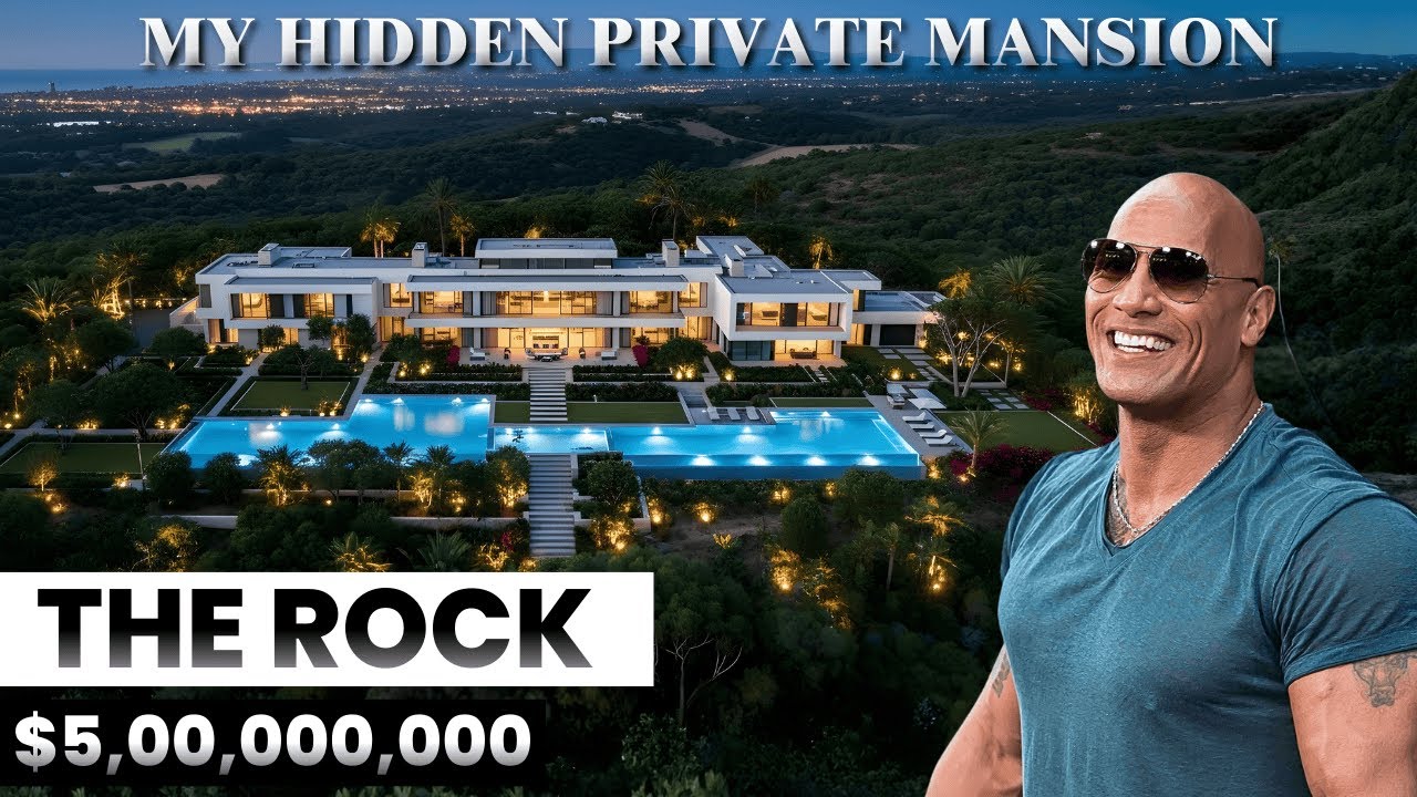 The Rock’s Million-Dollar Mansion - You Won’t Believe This View!