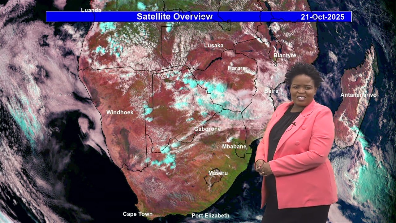 BOTSWANA WEATHER | 21 October 2025|