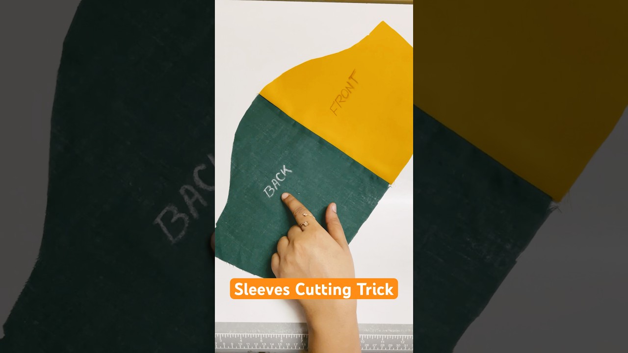Say Goodbye to Bad Armholes &ndash; My Secret Cutting Method #sewing #sewinghacks