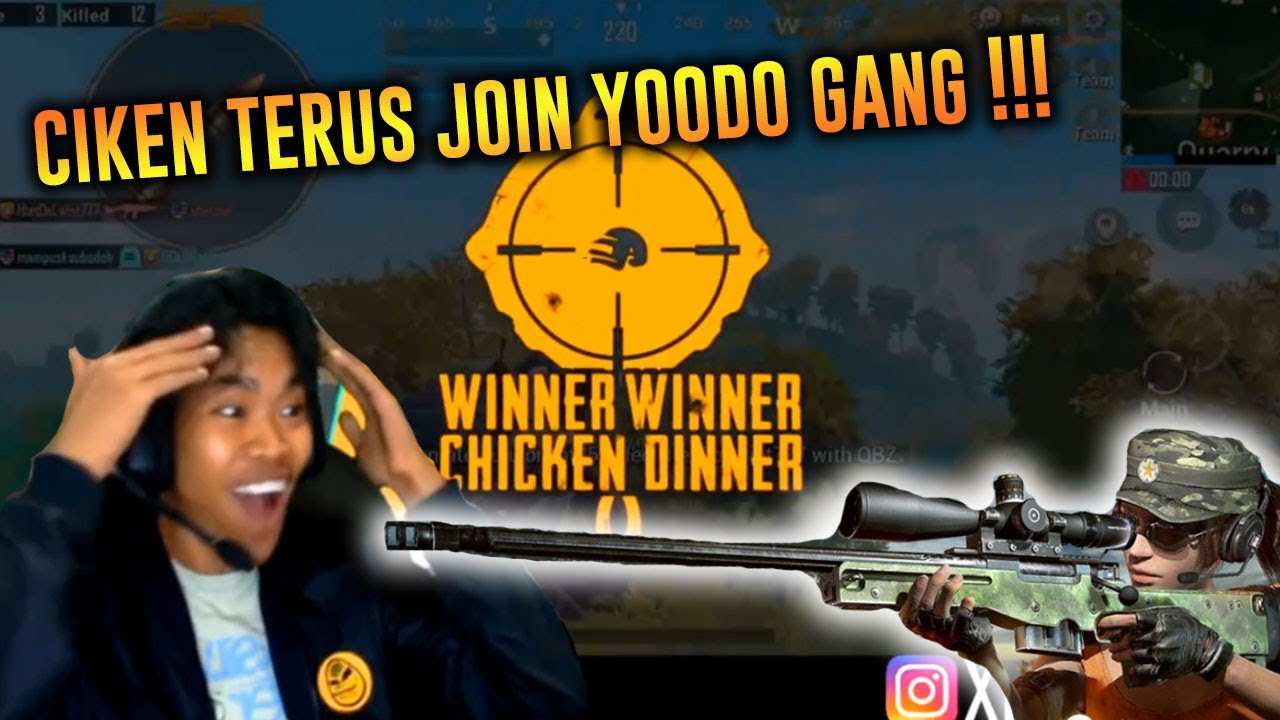 CHICKEN DINNER PALING MENDEBARKAN !! PENJAHAT AKAN DIRISIK TEAM YOODO GANK SEBAGAI PLAYER KELIMA !!!