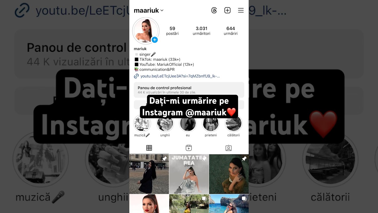 să nu uitați de follow❤️folosiți sound-ul meu❤️ #mariuk #instagram #urmaritori #abonati