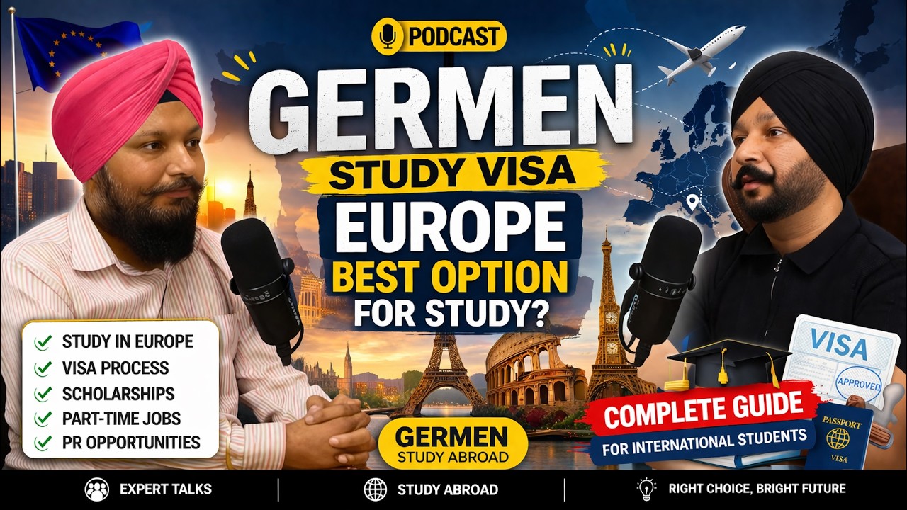 Best Option for Europe 🇩🇪 Germany Study Visa 2026 | Full Guide + Tips