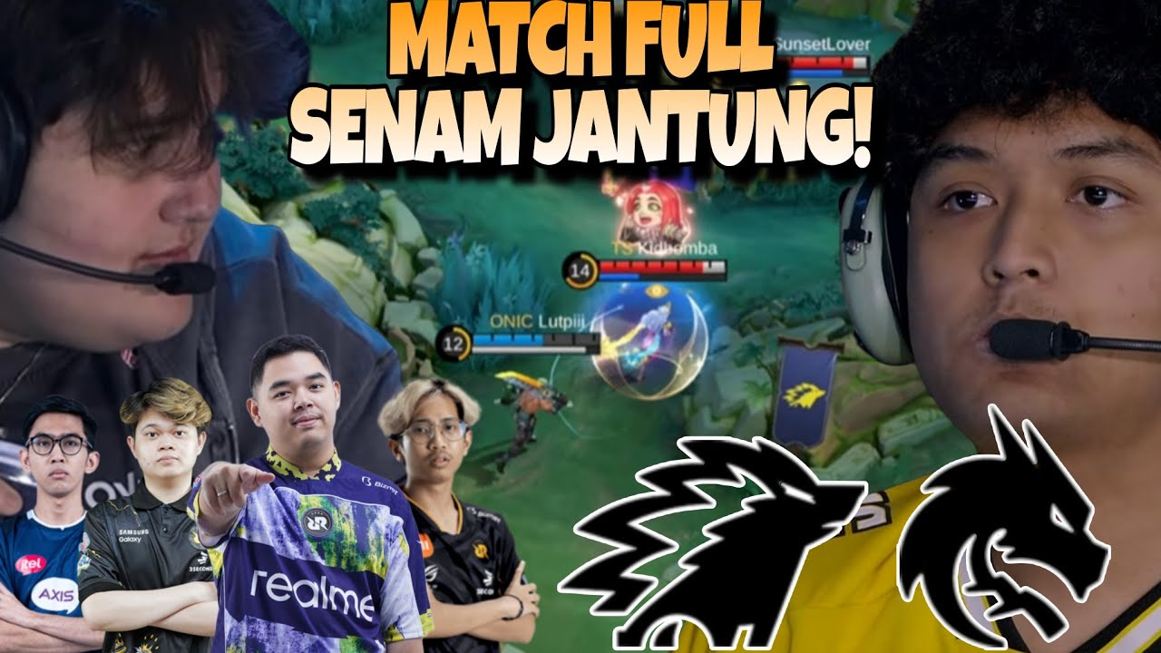 POINT PENTING UNTUK ONIC ID !! GO ONIC GO !! ONIC VS TEAM SPIRIT MATCH 1 - M7 SWISS STAGE