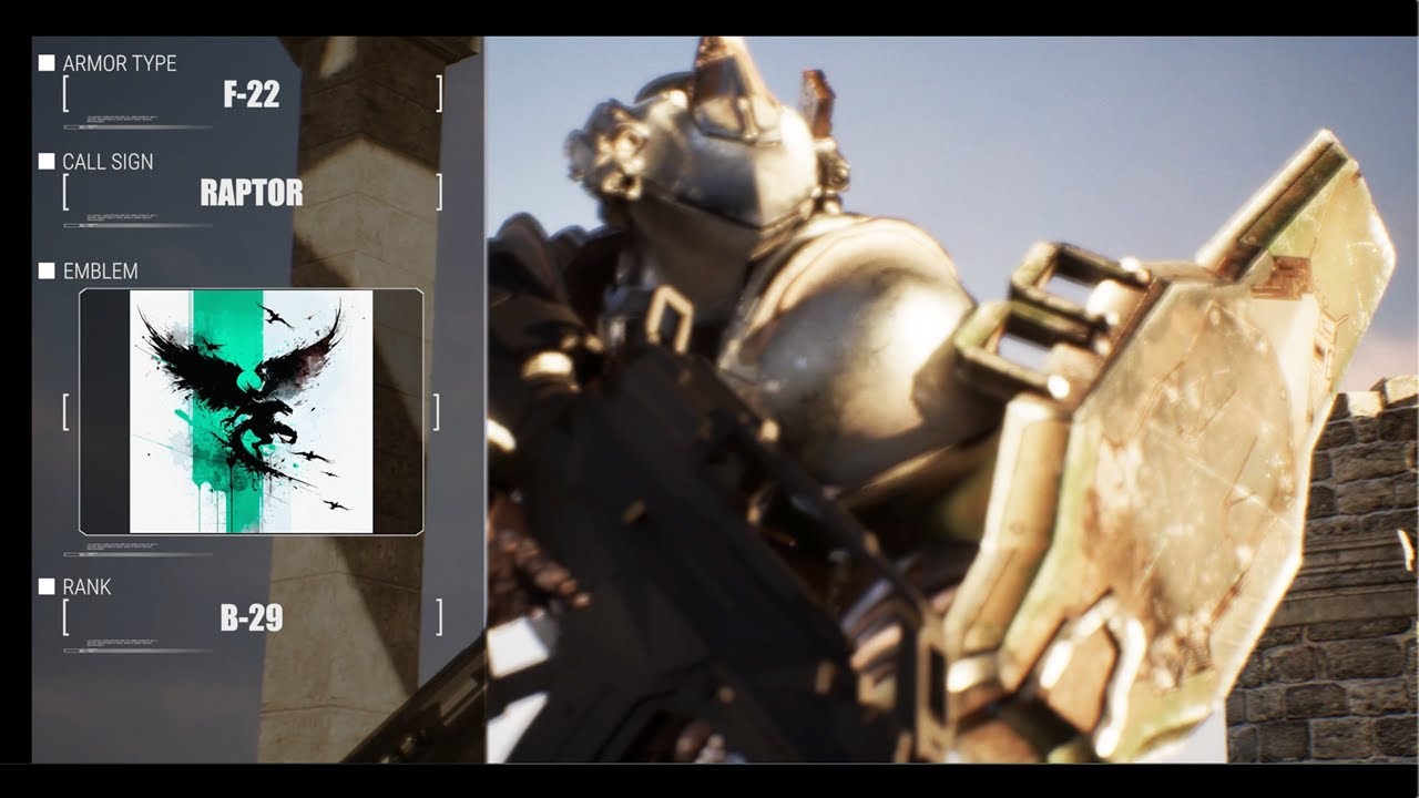 Medieval Armored Core - (Arena Entrance Cutscene)