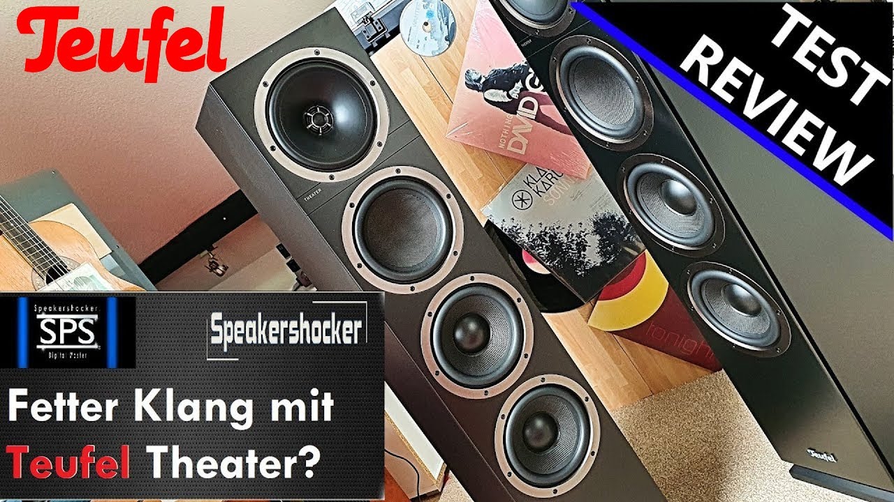 Teufel Theater 500 Hi-Fi Lautsprecher Test | Review | Soundcheck | Vergleich Teufel Ultima 40.