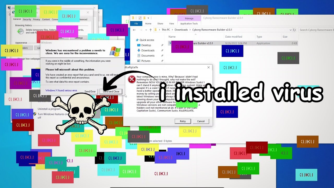 I Installed Viruses on my PC