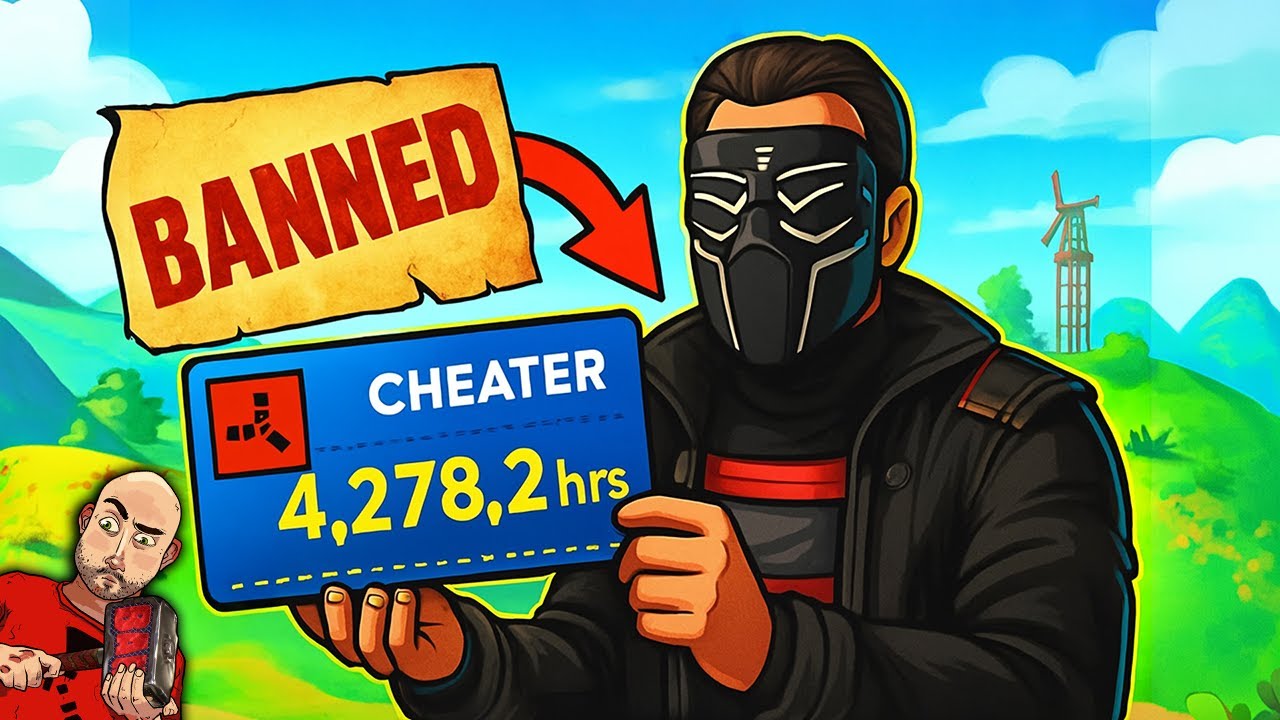I BANNED a CHEATER with 4,278.2 Hours in RUST