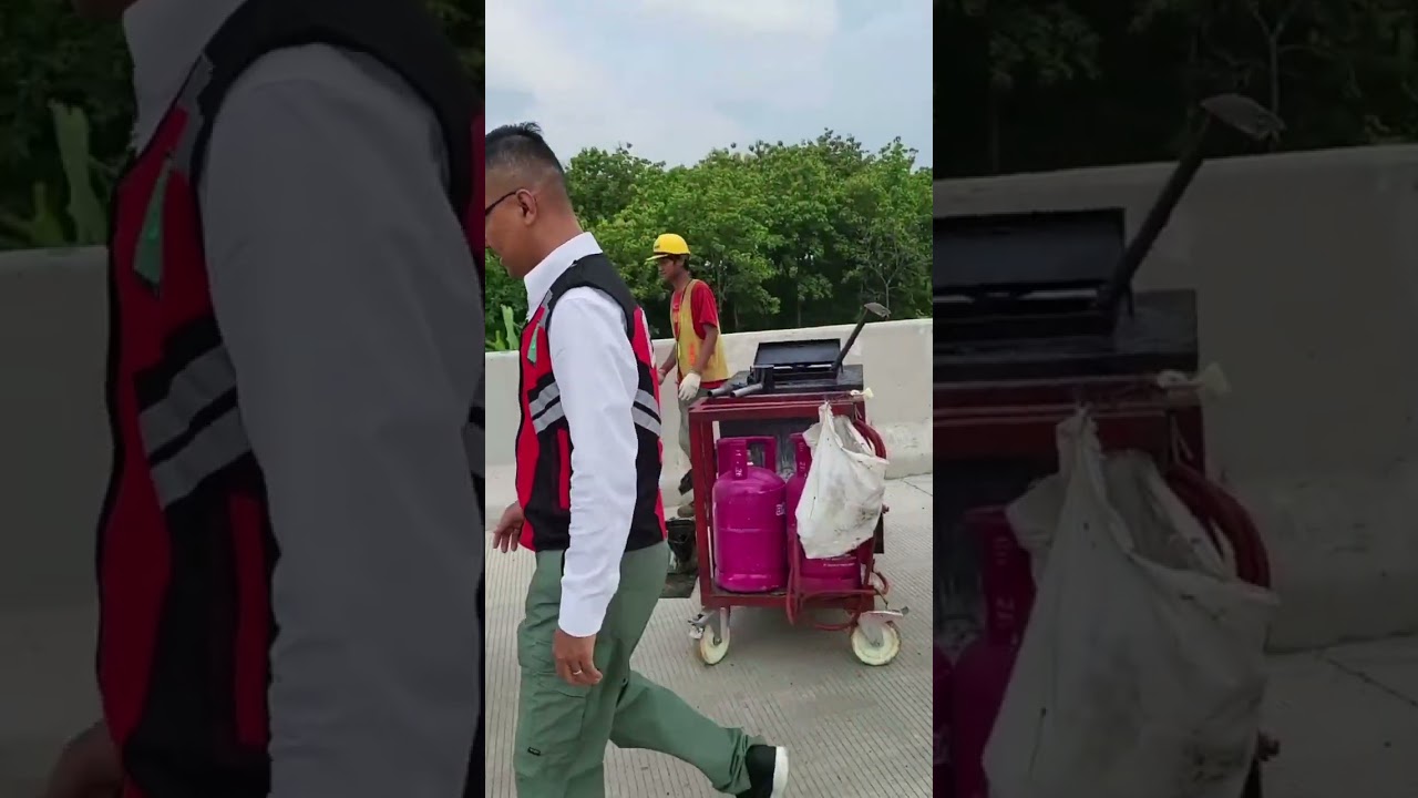 Anggota Grogi Kalau di Plototin, Crack Sealing Jalan Tol Cisumdawu : Full Video