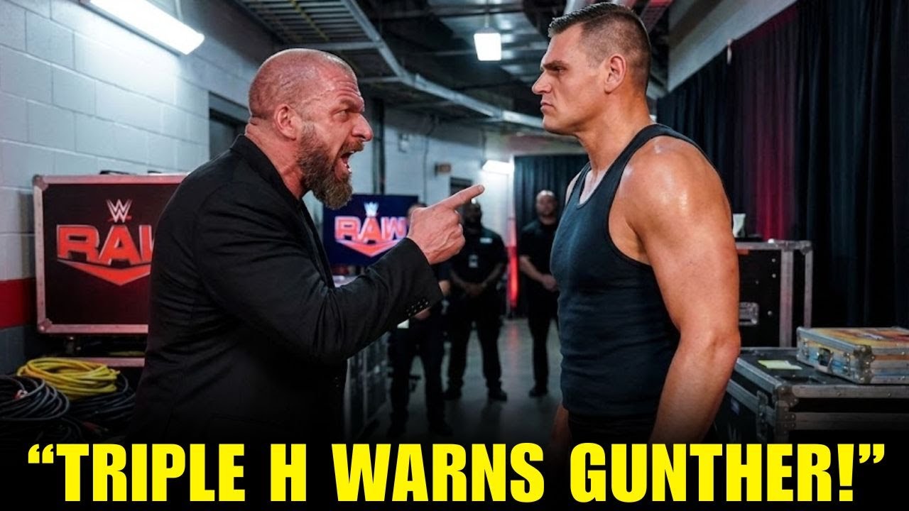 Трипл Эйч предупреждает Гюнтера о Джоне Сине за кулисами – Разбор WWE RAW