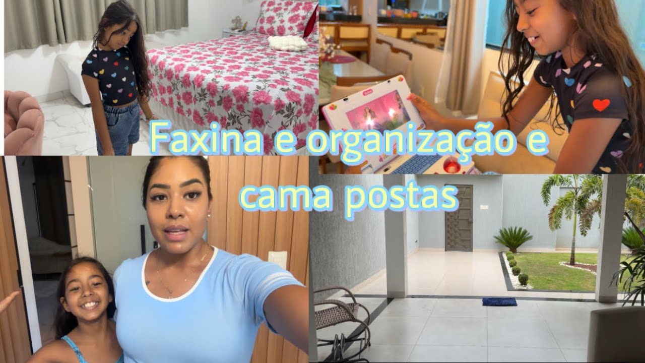 Rotina da minha vida de casada 👧🏻 / cama posta e faxina