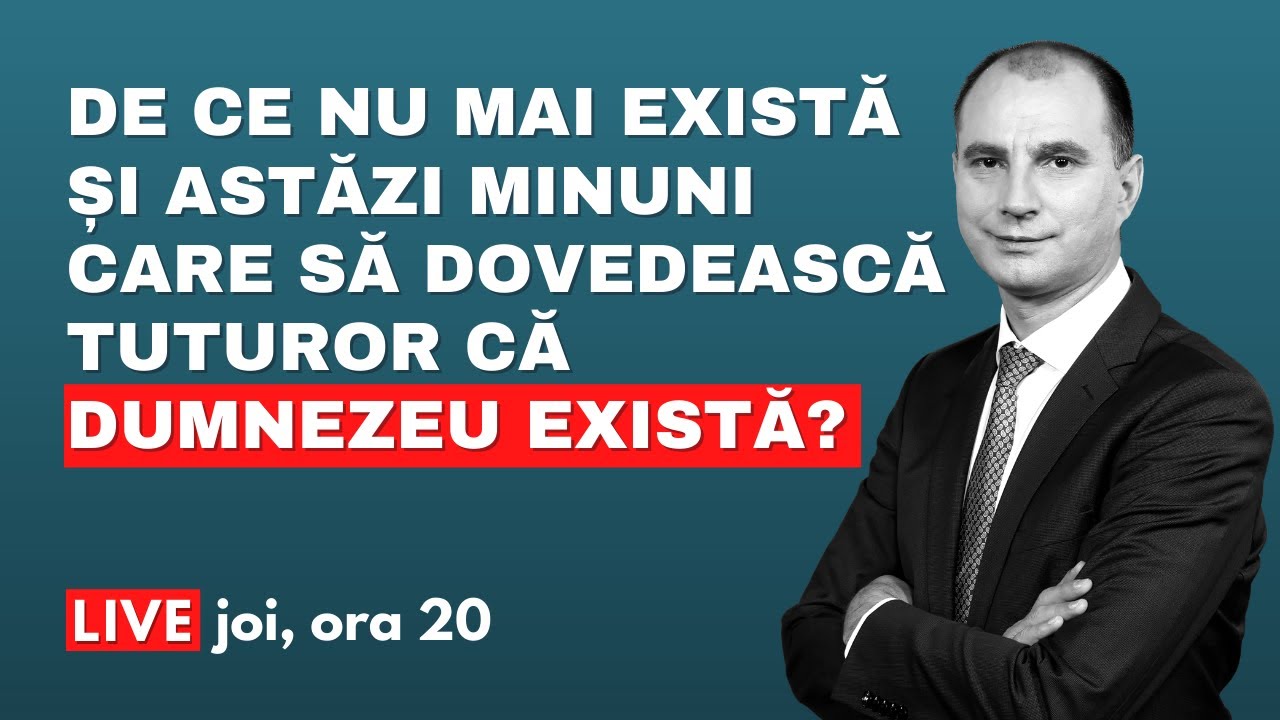 De ce nu mai există miracole vizibile care să dovedească existența lui DUMNEZEU? | Editie Speciala
