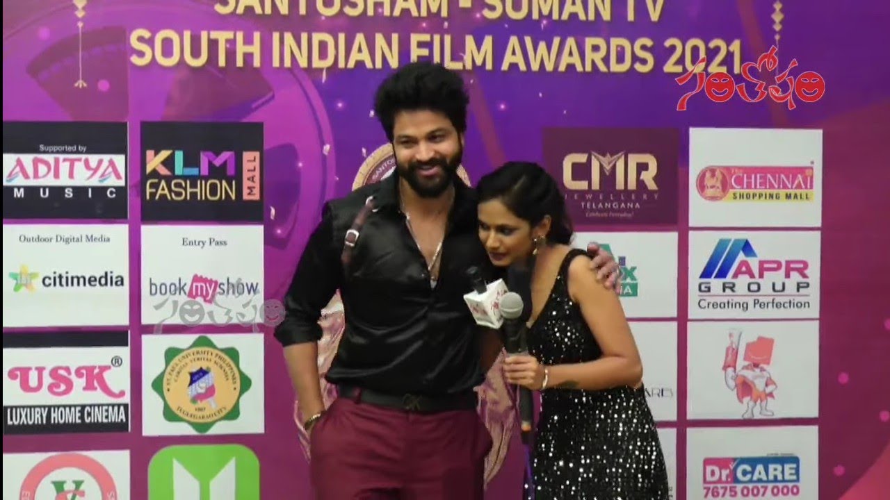 soheyana💜 in Kadhal kan kattudhe version #Soheyana #santoshamawards2021#kadhalkankatudhe
