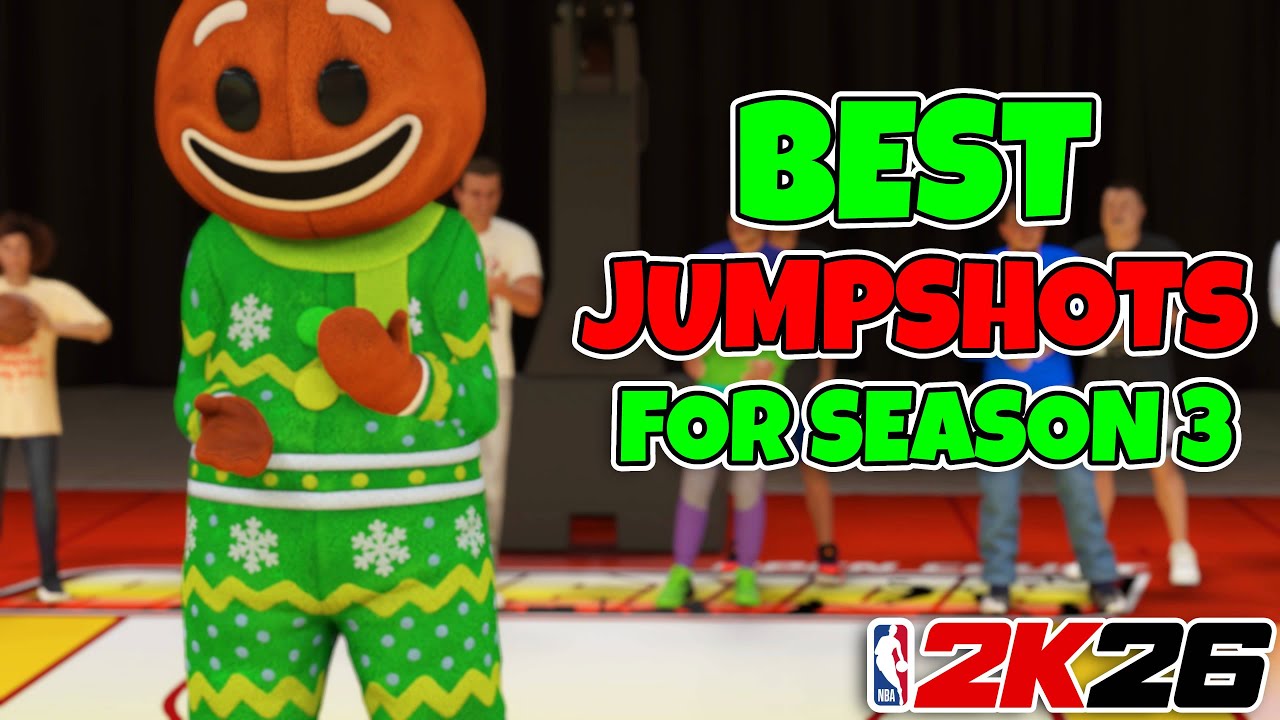 Лучший высокий точный бросок в 3 сезоне NBA 2K26 — больше никогда не промахнетесь! *Суперплавный*
