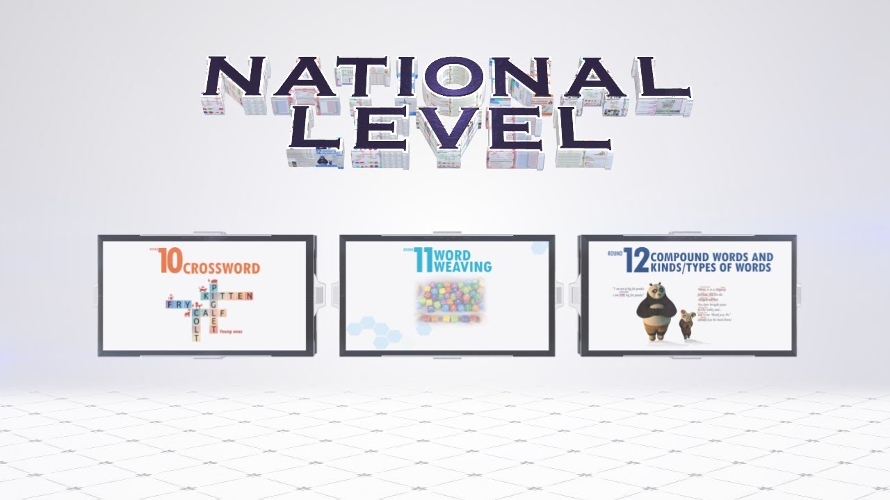 National Level Preparation A Virtual walk through of the Book!