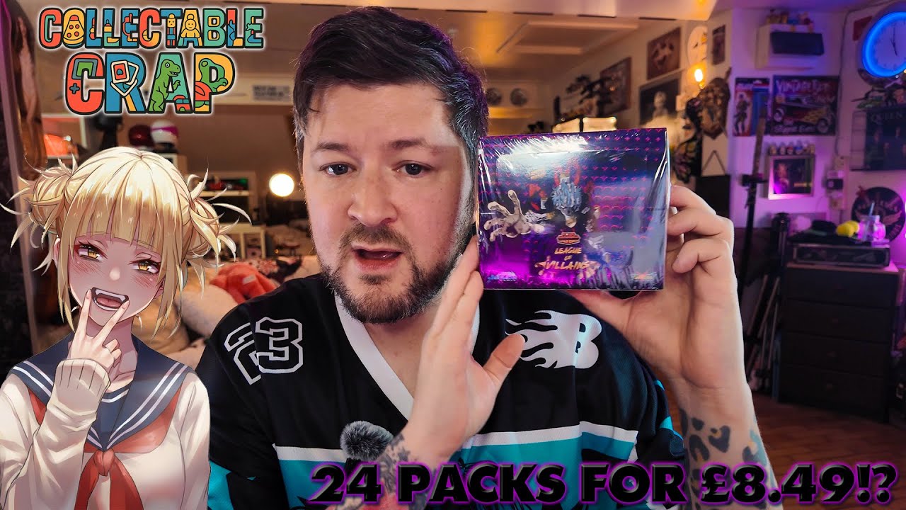 My Hero Academia: League of Villains Box for just £8.49! | First Edition Card Unboxing & Reactions