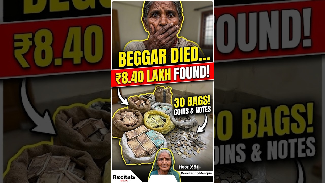 68yo Beggar Woman Passes Away Leaving 30 Bags of Cash in Mandya | Karnataka Incident