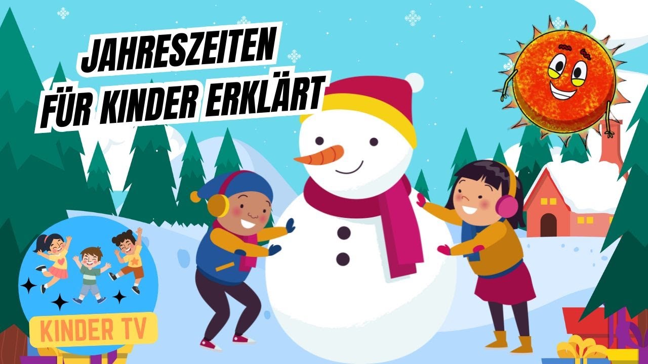 Jahreszeiten für Kinder erklärt #lernvideo #fürkinder #jahreszeiten