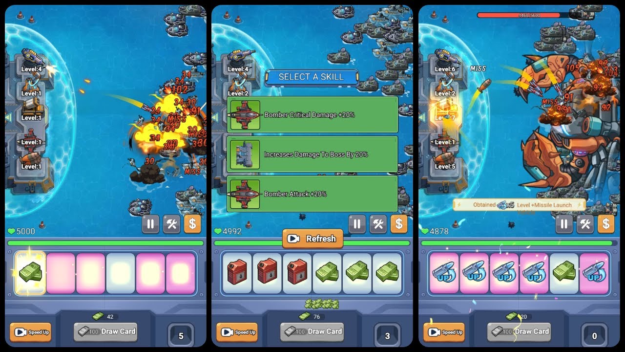 Sea Clash: Idle Naval Battle (Gameplay Android)