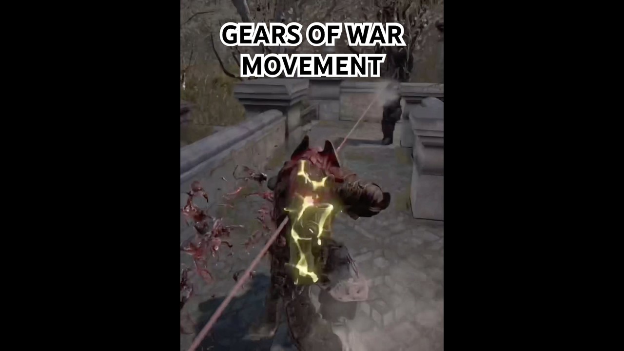 Gears of war movement | Gears of war wall bounce movement #gaming #games