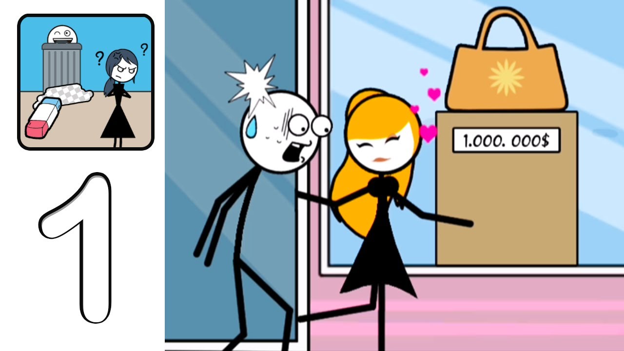 Erase Puzzle  (WEEGOON) - All Levels 1-50 ANSWERS - Free Doodle Puzzle Game