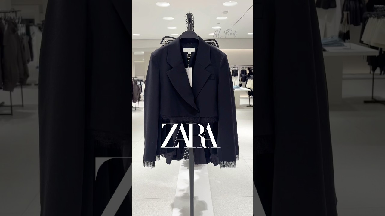 ZARA New Women's Collection 👗🧥👡🖤🤍 I April 2026