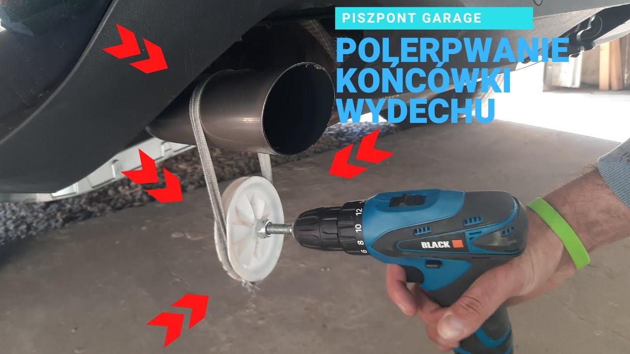 Jak wypolerować końcówkę wydechu.
