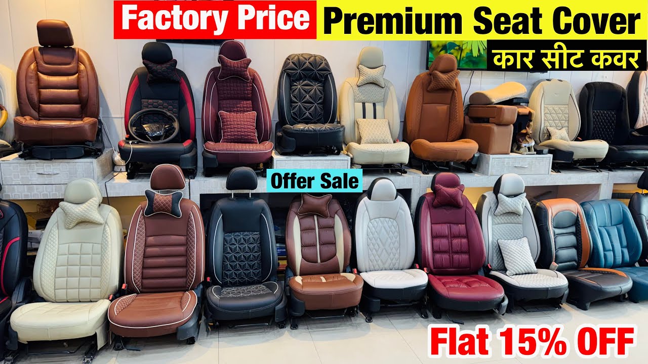 Branded Seat Cover Manufacturer Delhi | Car Automotive Accessories | Sterling Car Seat Cover Outlet
