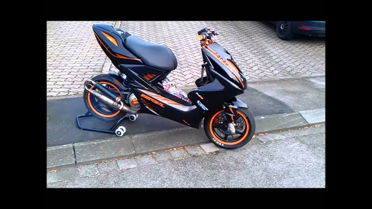 Aerox Story #2 [HD] |Black-Orange Streetrox