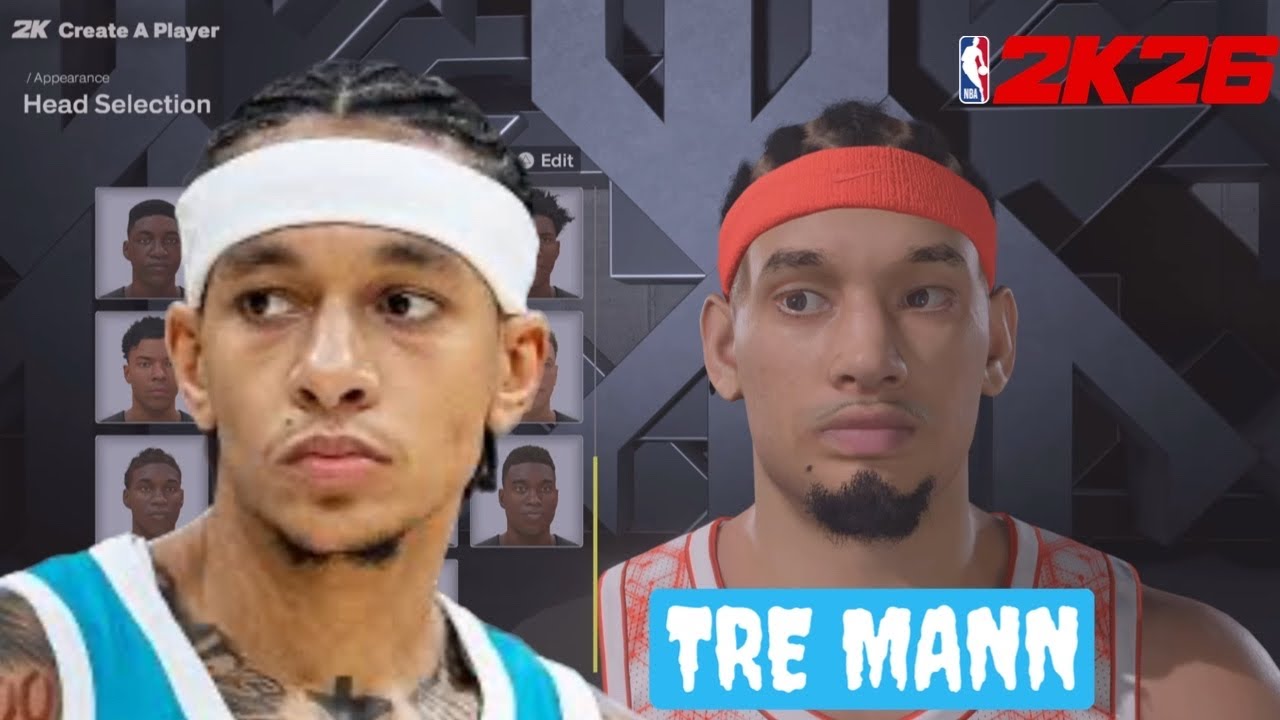 TRE MANN FACE CREATION- 2K26