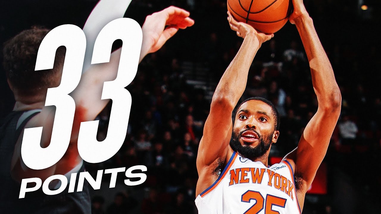 Mikal Bridges Was HOOPING In Portland | March 12, 2025