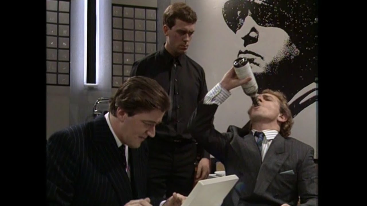 The New Statesman &ndash; 80s power lunch with Rik Mayall and Stephen Frye