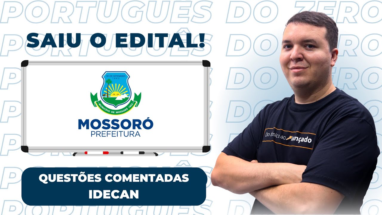 Intensivo Prefeitura de Mossoró RN - Questões Comentadas IDECAN - Classes de palavras