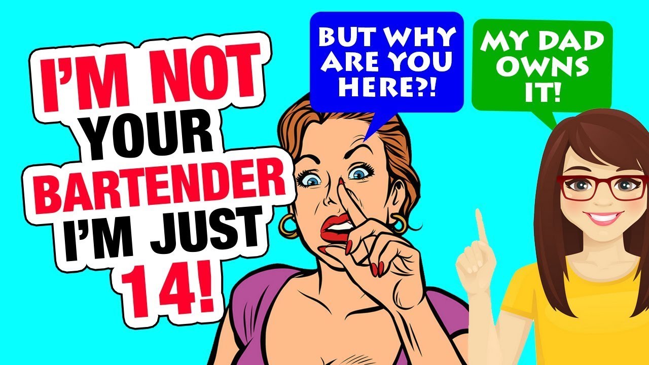 r/IDontWorkHereLady - I'm NOT a bartender, I'm Only