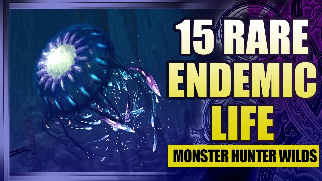 15 Rare Endemic Life Locations in Monster Hunter Wilds