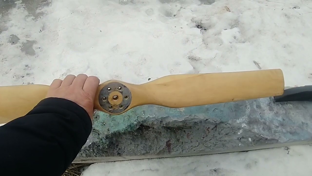 Сравнение воздушных винтов аэролодки 8,5 л.с.