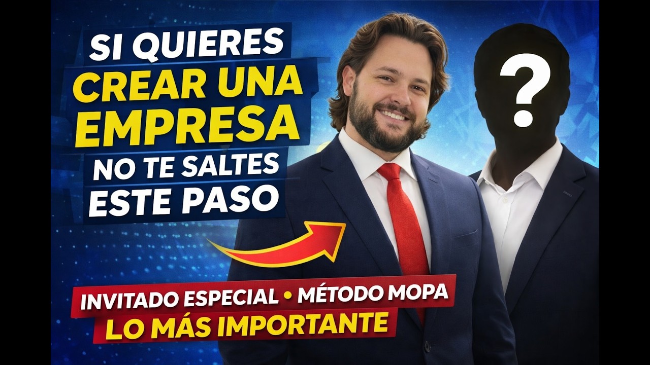 Te revelo el MEJOR método para Emprender con Éxito | Método MOPA + Invitado Especial.