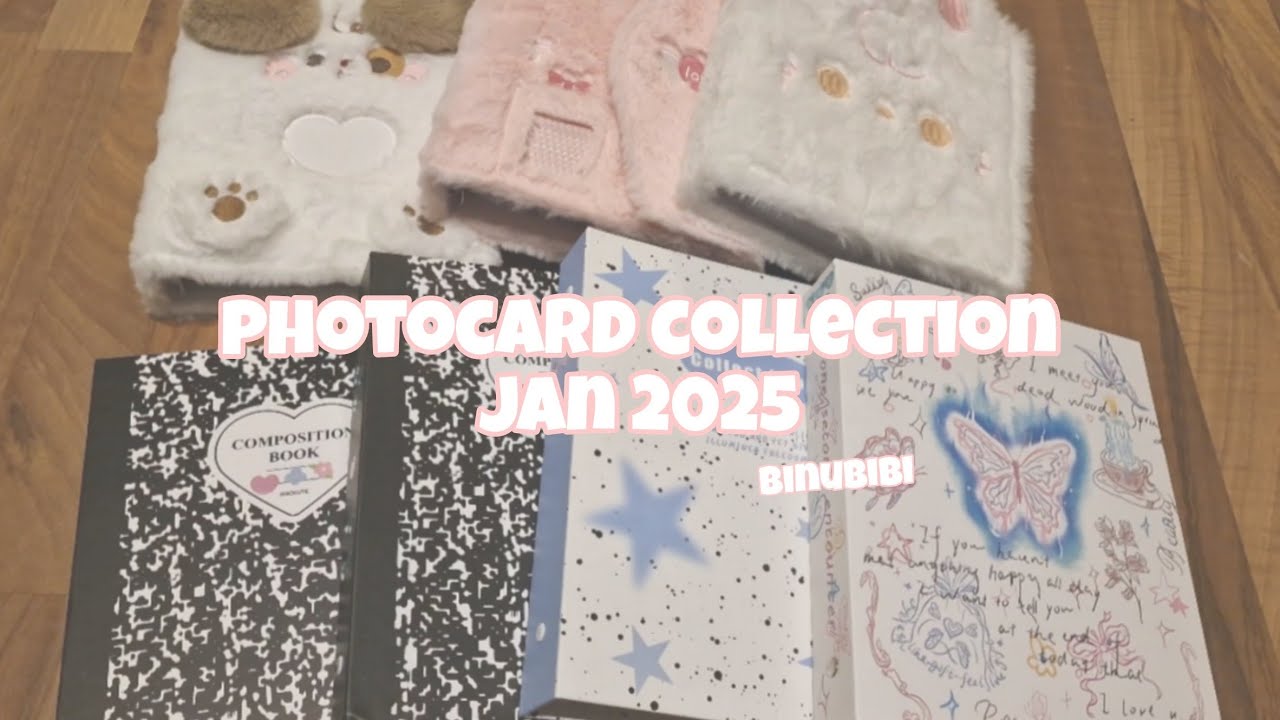 -☁️ photocard collection flip trough || jan 2025