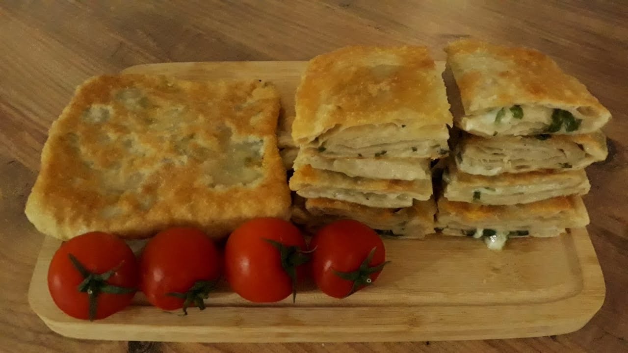 10 Dakikada Çıtır Çıtır Börek Tarifi 👌Ekmek Hamuruyla Tavada Peynirli Börek 👍