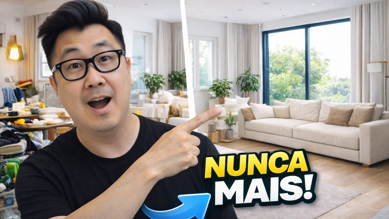 10 Coisas Que Faço 1x por Semana e Nunca Mais Preciso de Faxina Pesada
