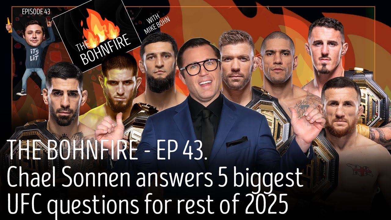 Five big UFC questions with Chael Sonnen: DDP-Chimaev, Topuria, Makhachev | The Bohnfire