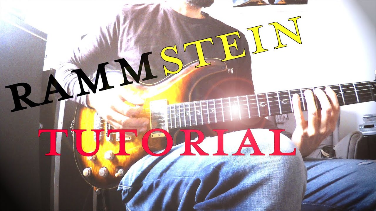 [How to play] Rammstein Engel (Guitar Lesson)