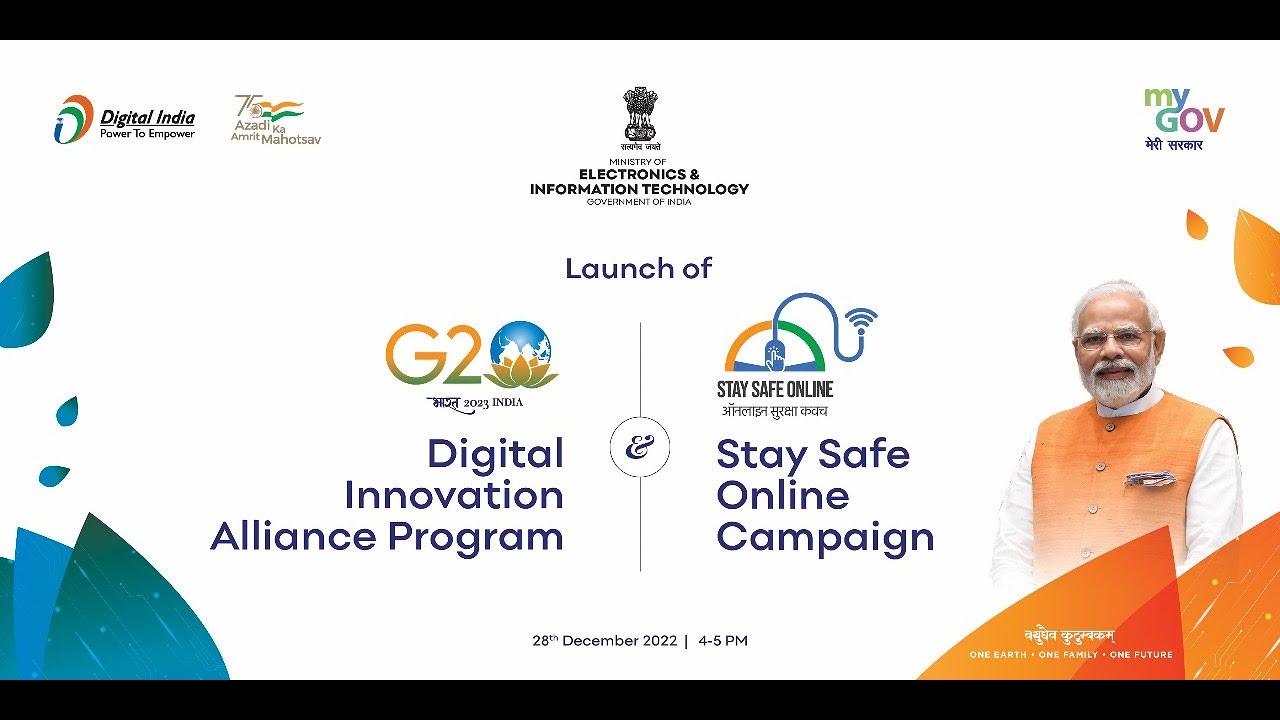 Launch of G20 Global Digital Innovation Alliance Program and Stay Safe Online Campaign