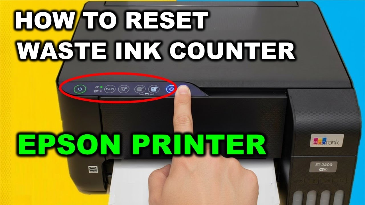 Fix Epson Printer “Waste Ink Pad End of Life” Error | INKCHIP Reset Tool