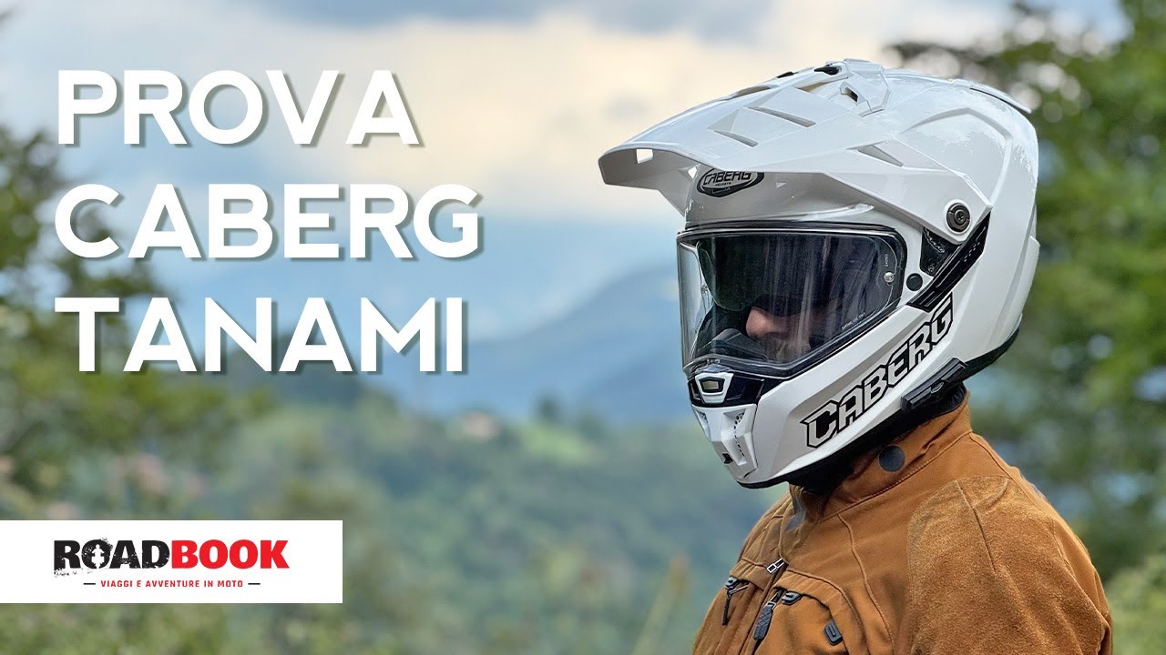 Prova casco integrale adventure Caberg Tanami