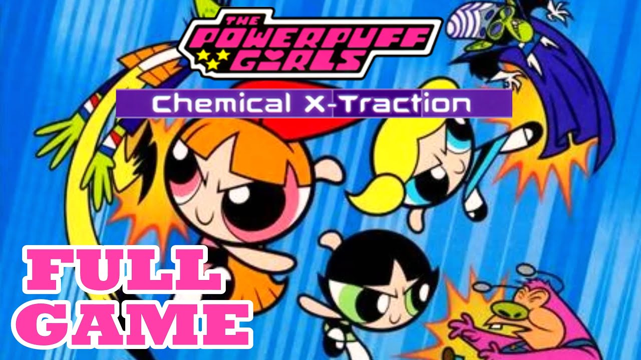The Powerpuff Girls: Chemical X-Traction (PS1) Full Game Longplay