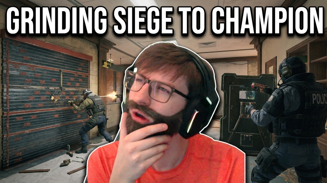Siege Grind - Day 72 Streaming R6 Everyday Until I Hit Champ - LIVE NOW