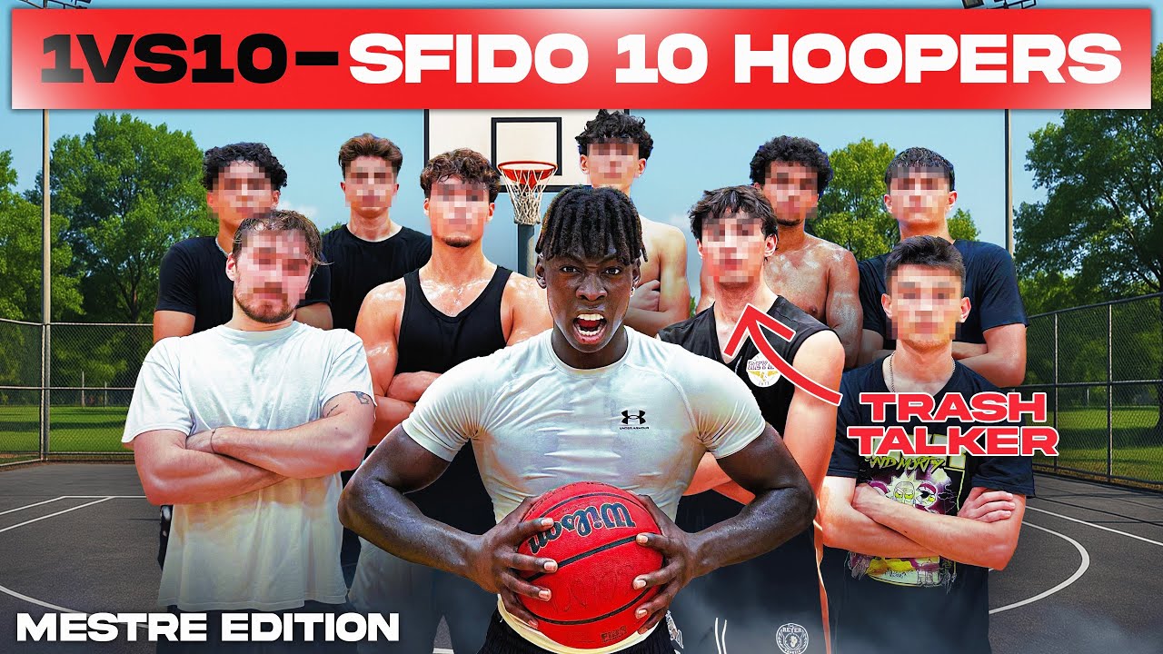 HO SFIDATO 10 HOOPERS 1v1!!